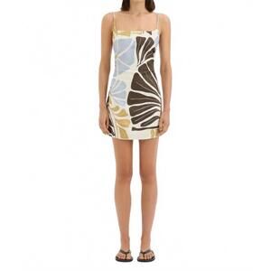 NEW SIR. lola mini dress in fiorello verde